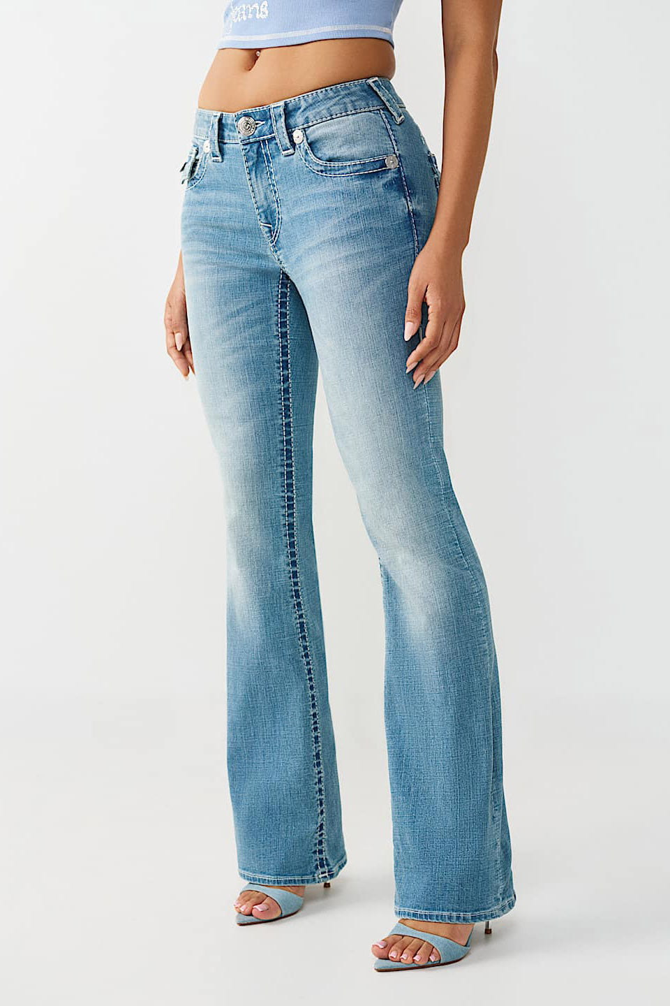 Becca Bootcut Jeans - Low Tide