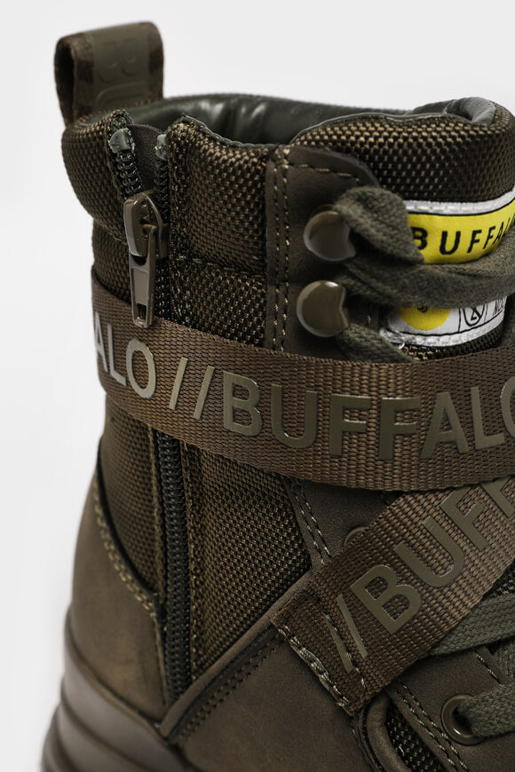 Aspha Com1 Plateau Winterstiefelette - Dunkel Olive