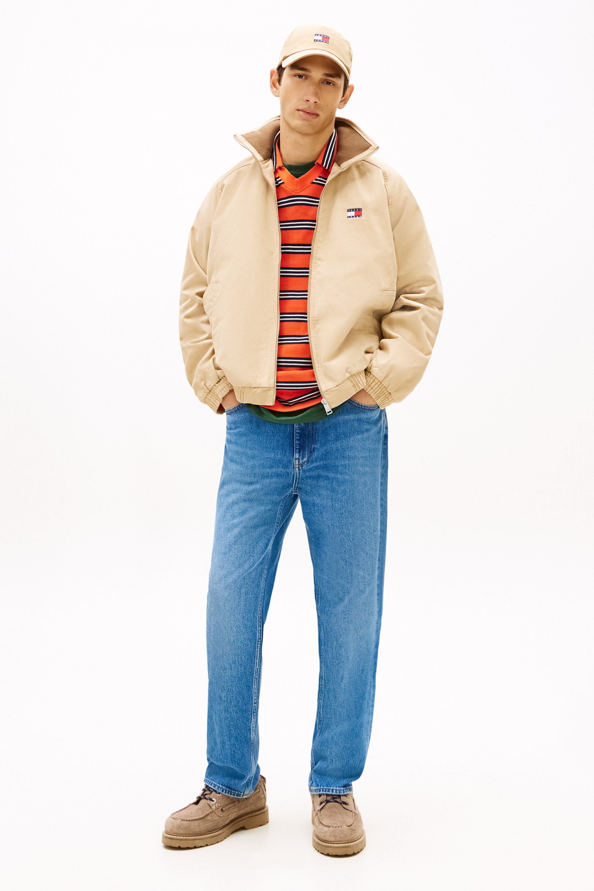 Leichte Jacke aus Twill - Gentle Gold