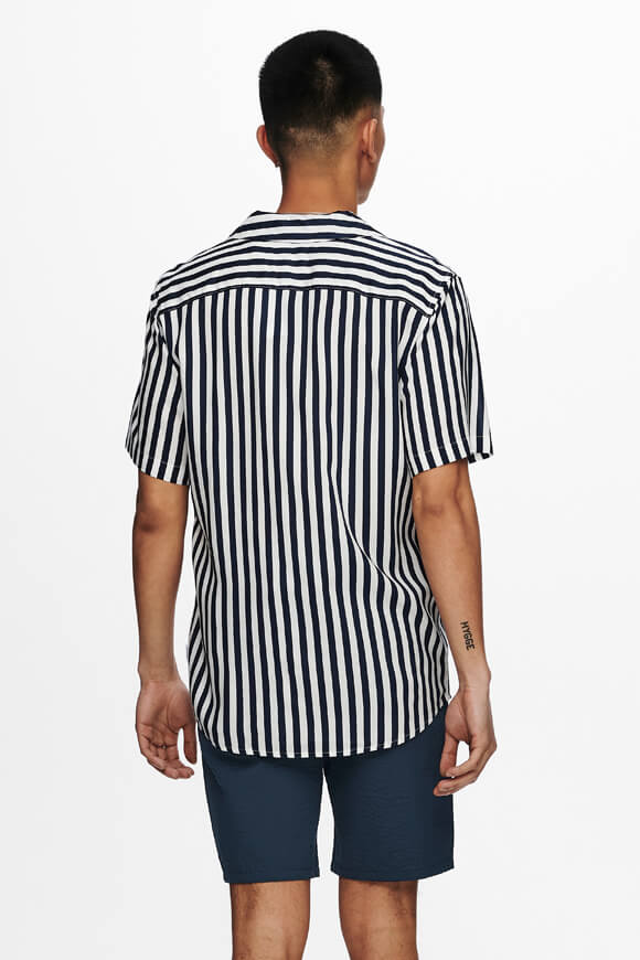 Camicia ONSWAYNE - Abito blu + bianco