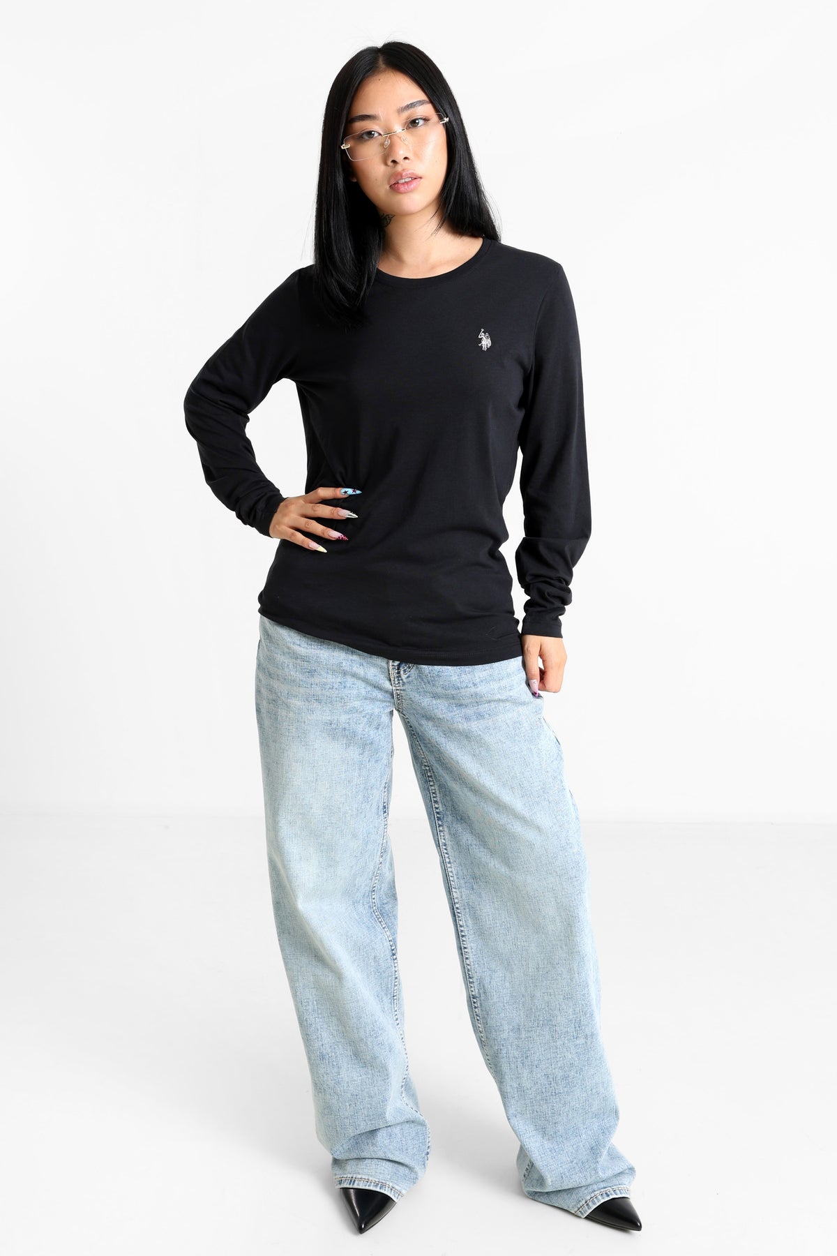 Bess shirt manches longues - Black