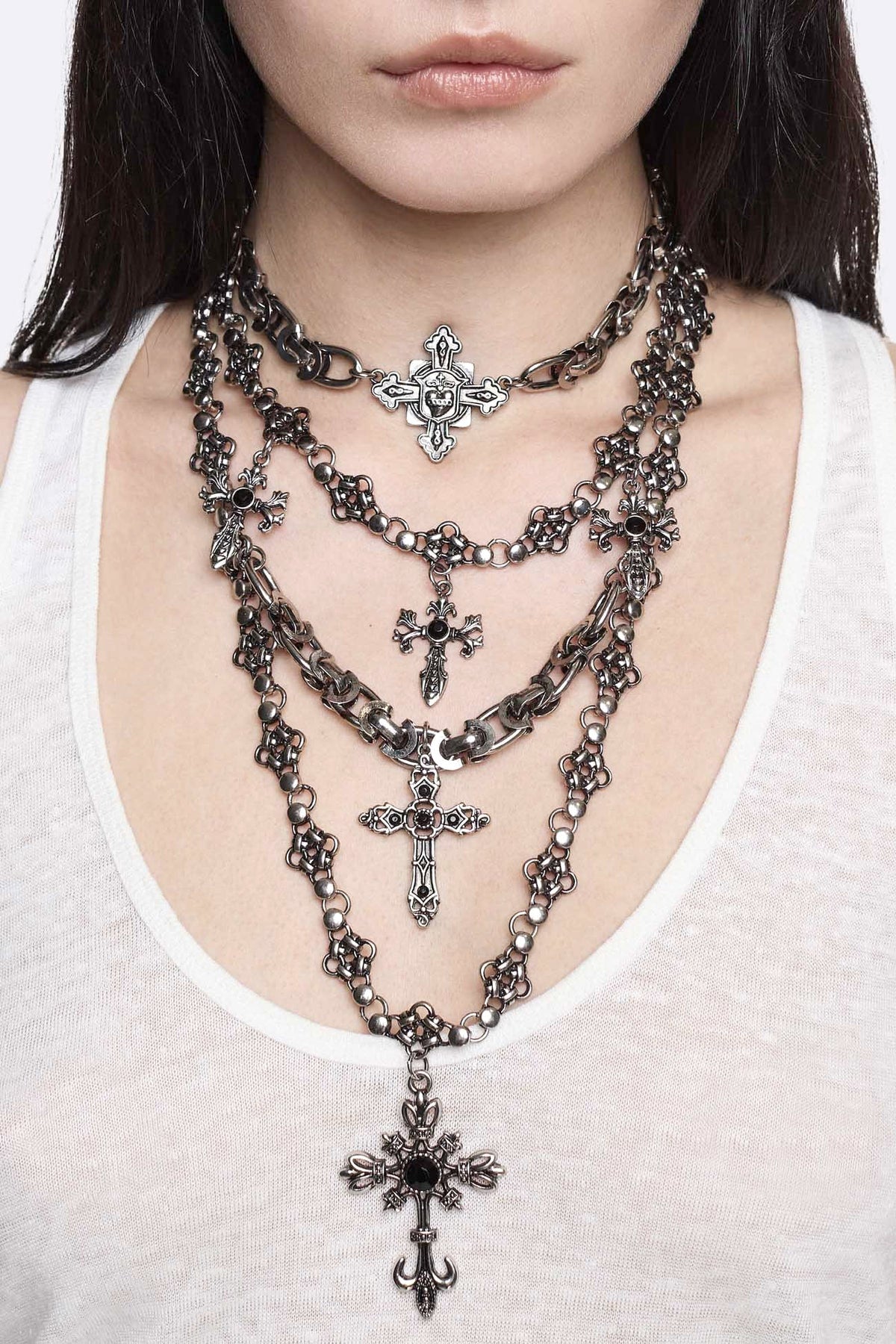 Ethernal Sin collier - Antique Silver