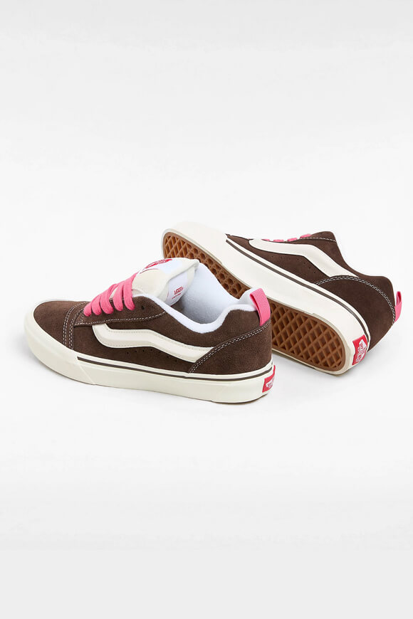 Knu Skool Sneaker - Retro Color Brown + True White