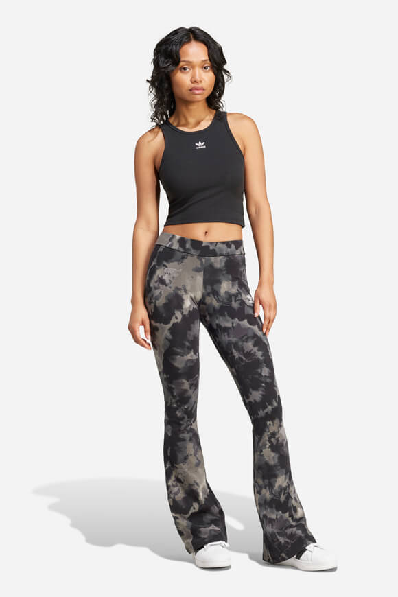 Débardeur côtelé - Noir