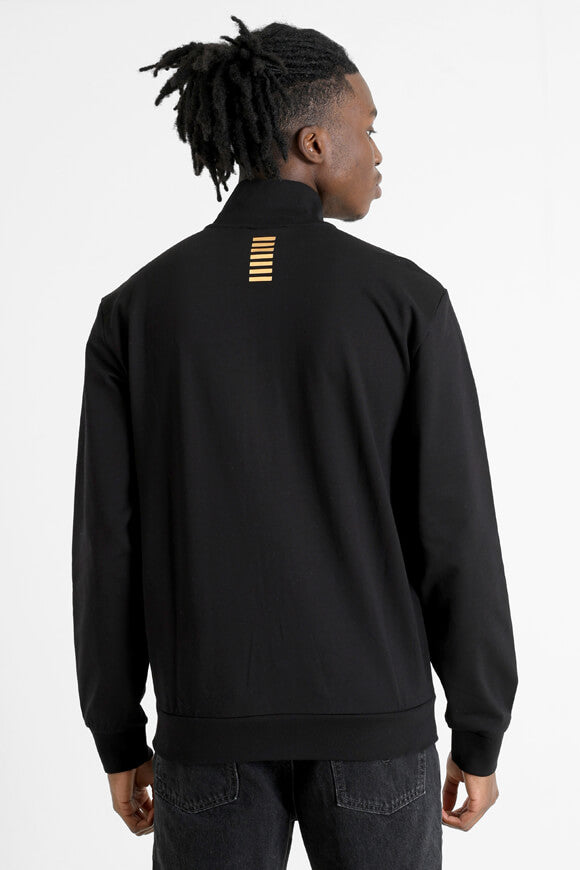 Sweatjacke - Black + Gold