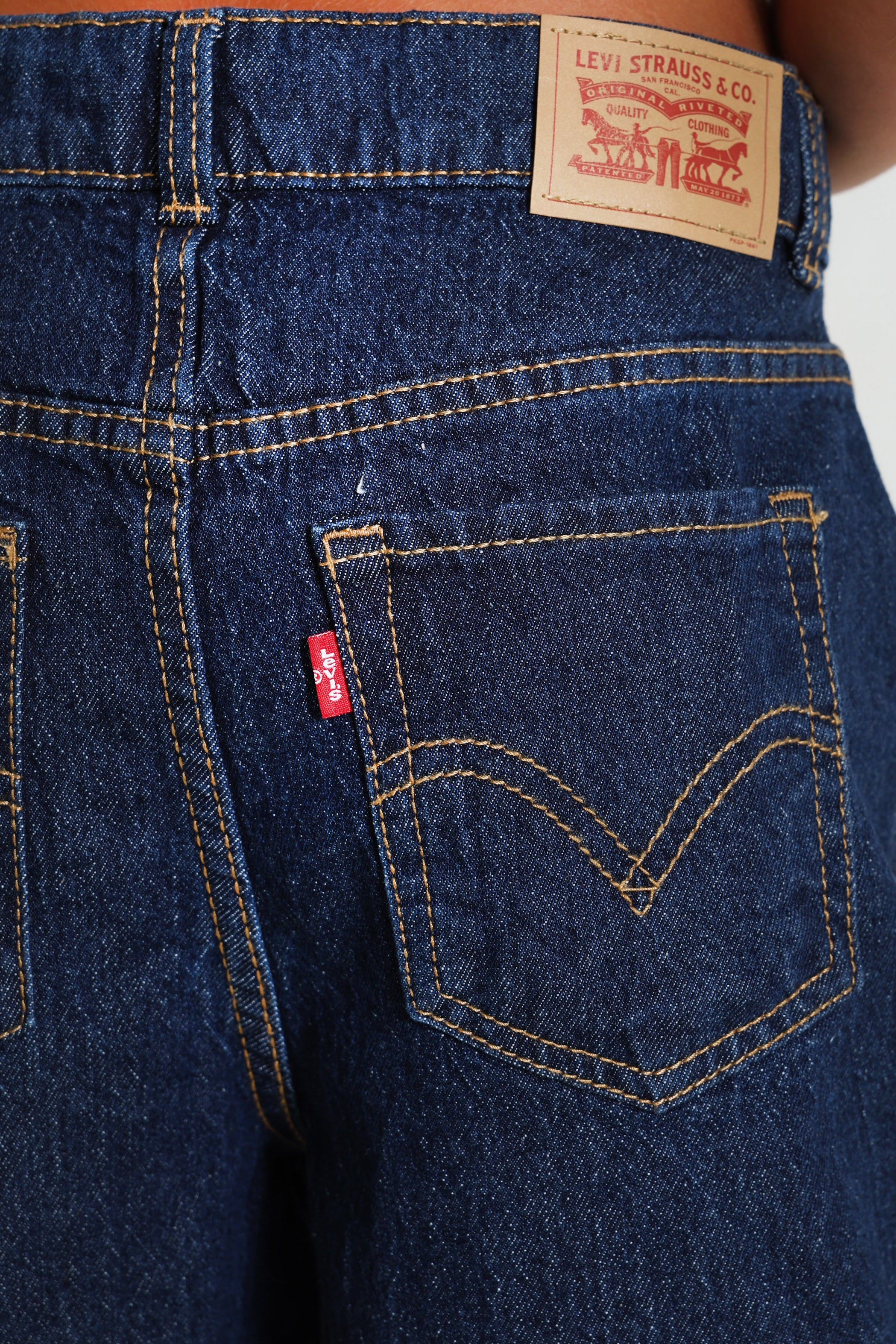 Baggy Barrel Fit Jeans - Dark Roast