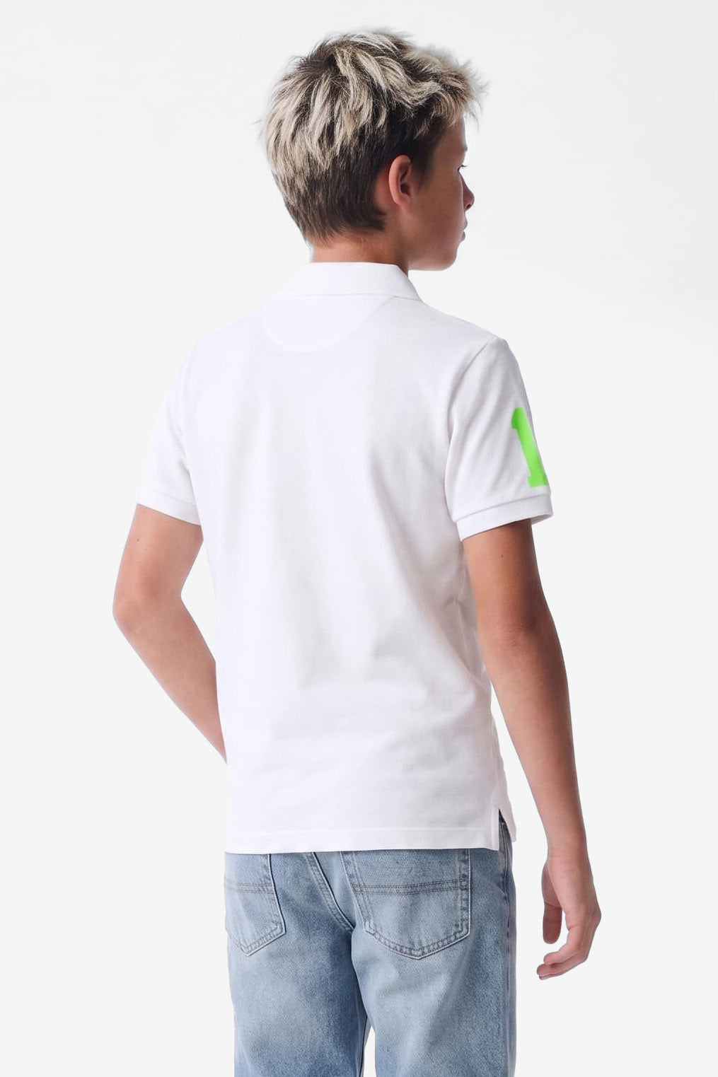 Jawad polo - White