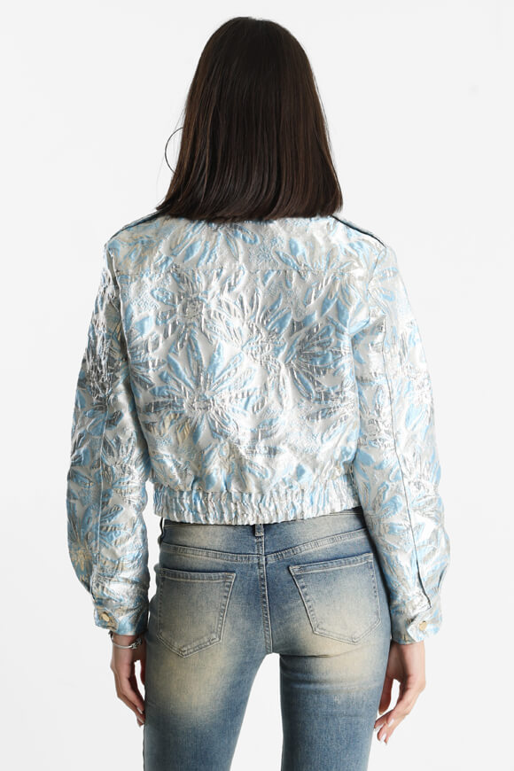 Giacca leggera - Blu + Argento