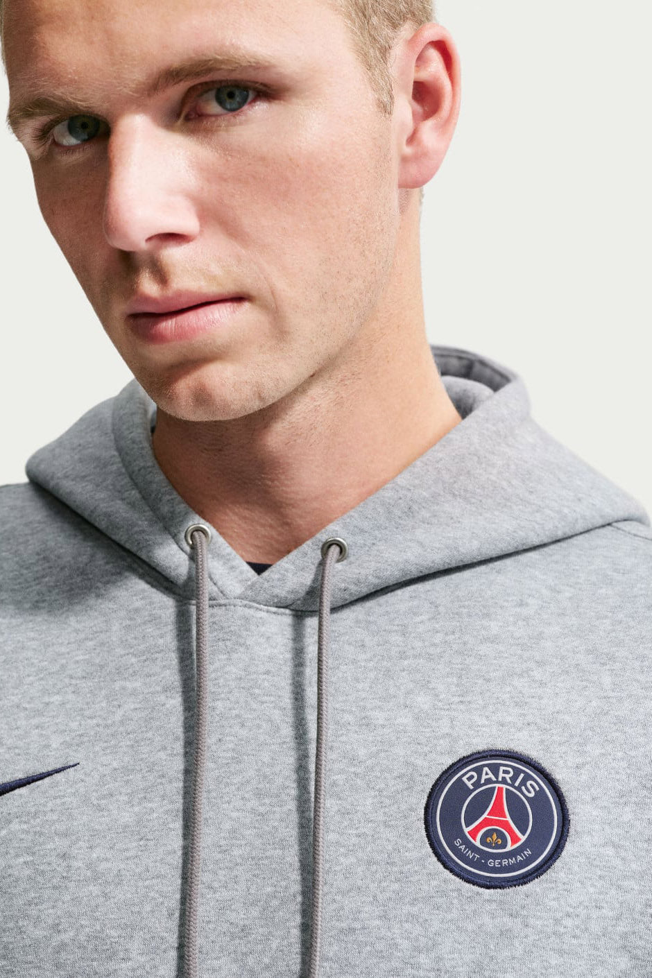 Paris Saint-Germain Kapuzensweatshirt - Dark Grey Heather