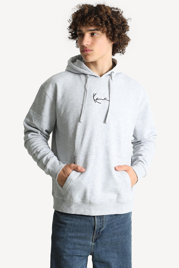 Kapuzensweatshirt - Light Grey Heather