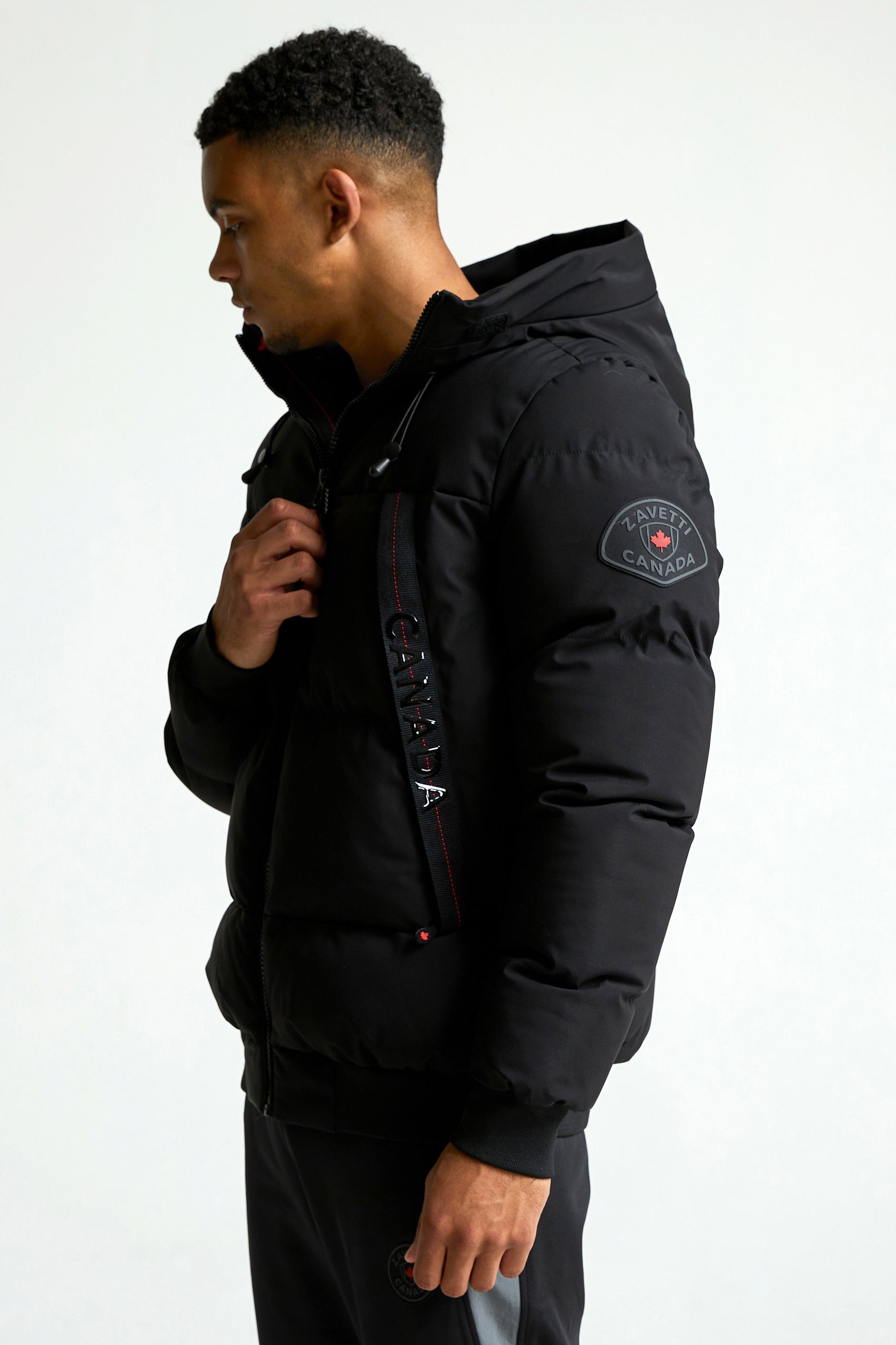 Navax Puffer Bomberjacke - Jet Black