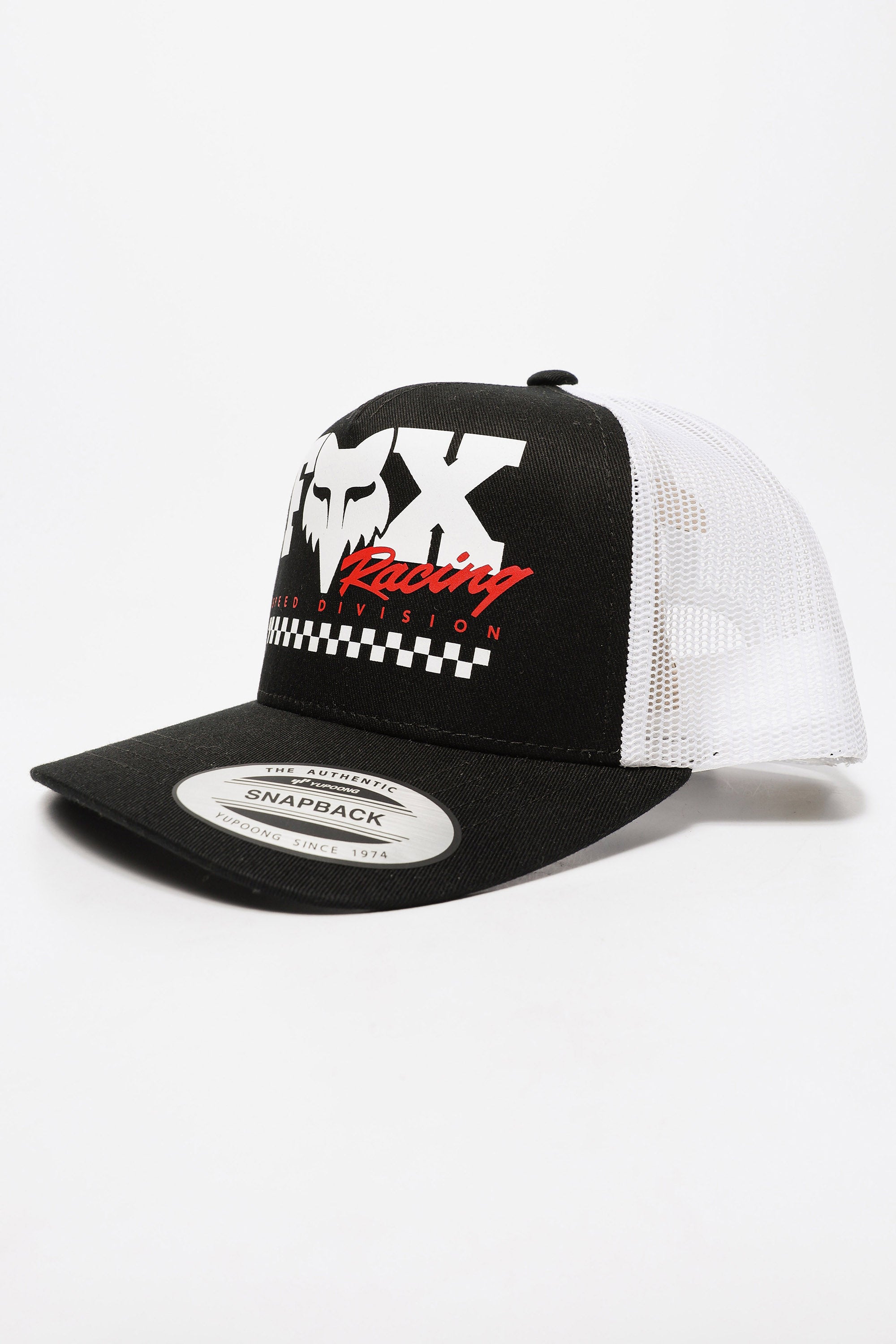 Trucker cap / snapback - Black + White
