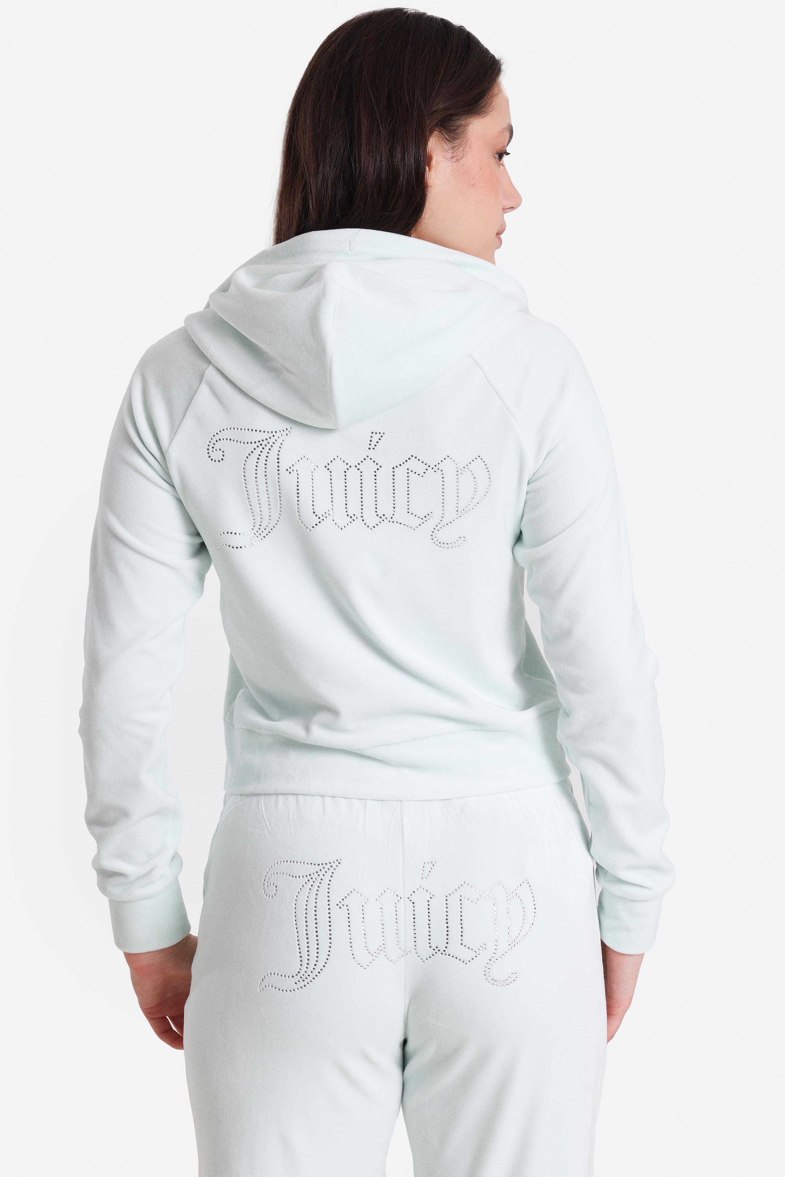 Madison Samt Crop Jacke - Morning Mist