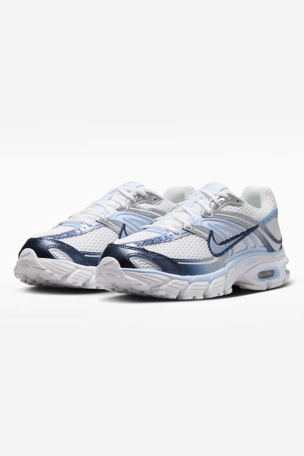 Air Max Moto 2K sneakers - White + Hydrogen Blue