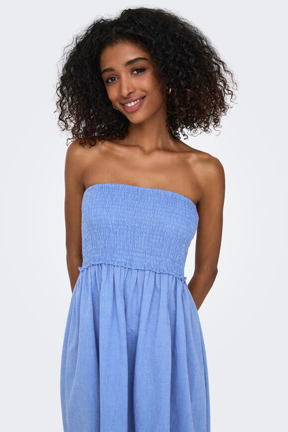 ONLTULUM Bandeaukleid - Blue Bonnet