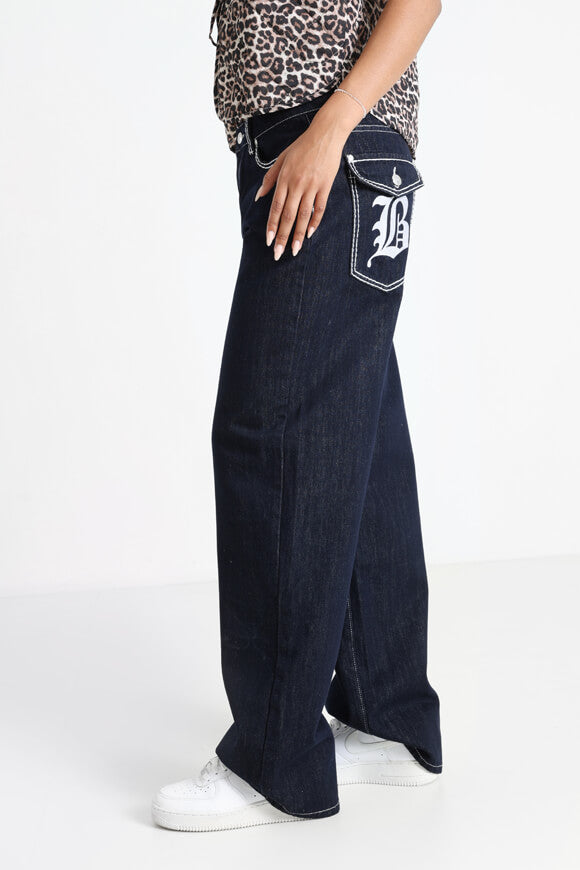 Jeans baggy - bleu foncé