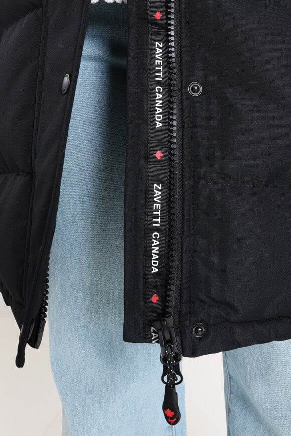 Goshawa Puffer Parka - Jet Black