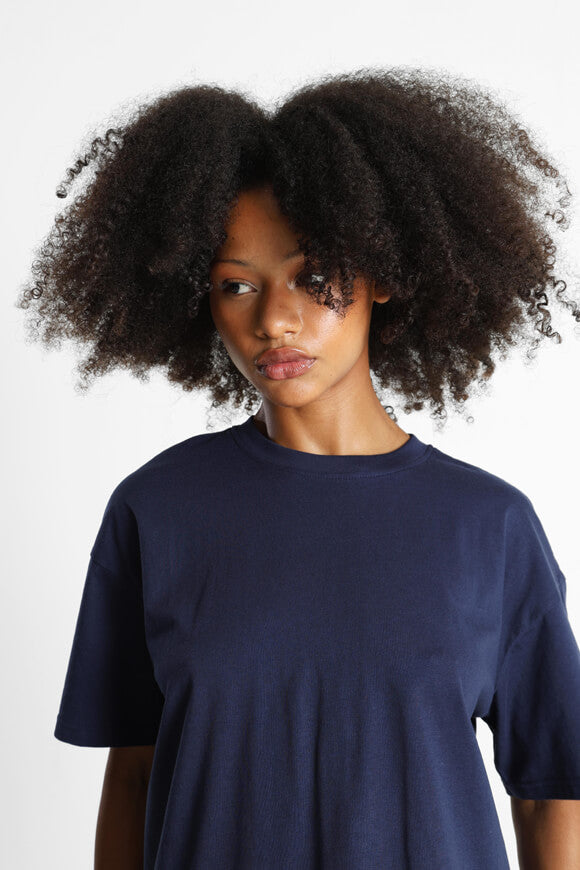 Oversize T-Shirt - Marineblau