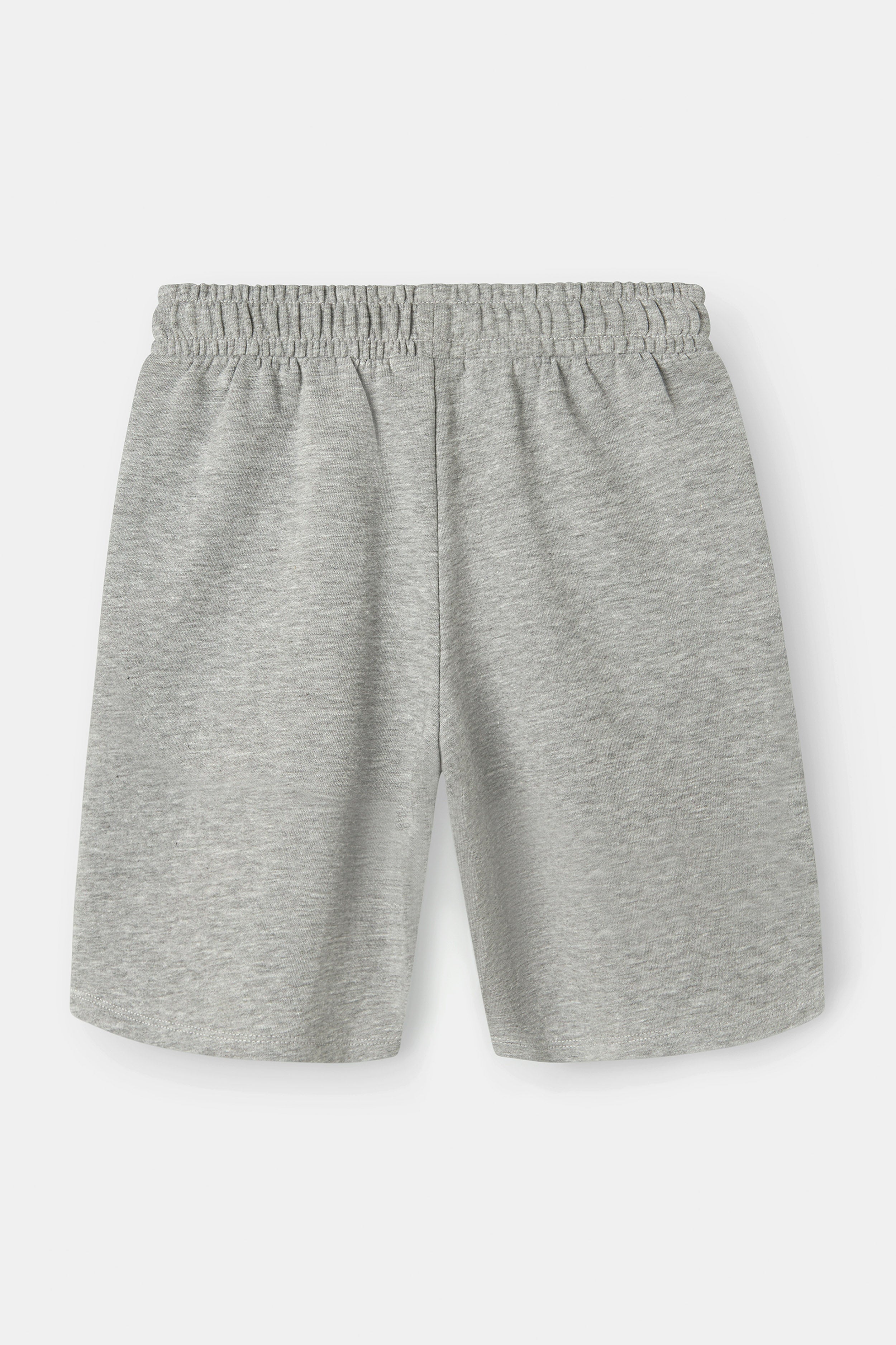 NKNCYBER sweat shorts - Grey Melange