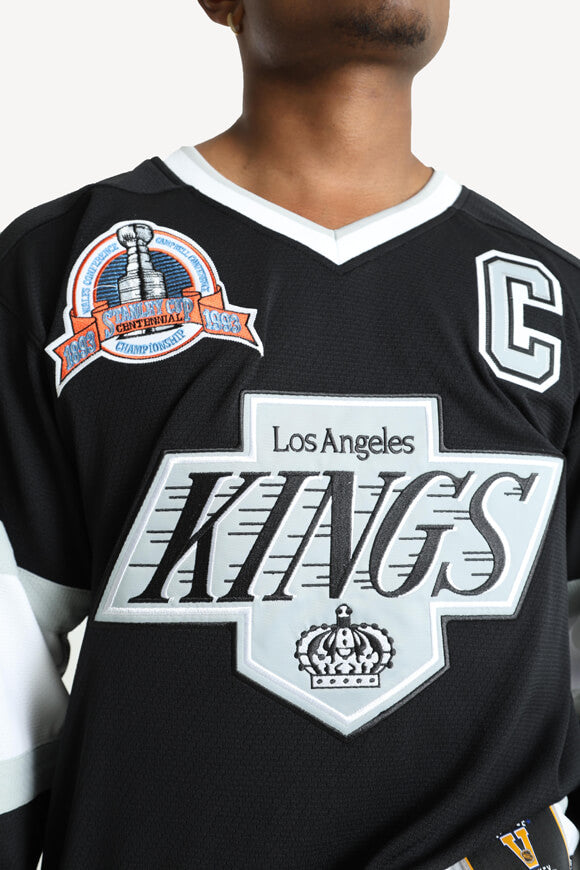 T-shirt structuré à manches longues - Black