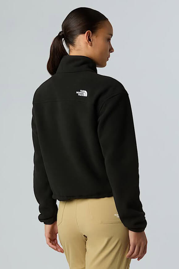 Maglione in pile Glacier Crop - Nero