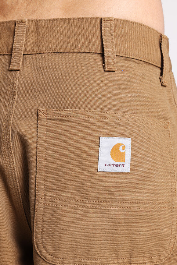 Single Knee Relaxed Straight Fit Jeans L32 - Hamilton Brown