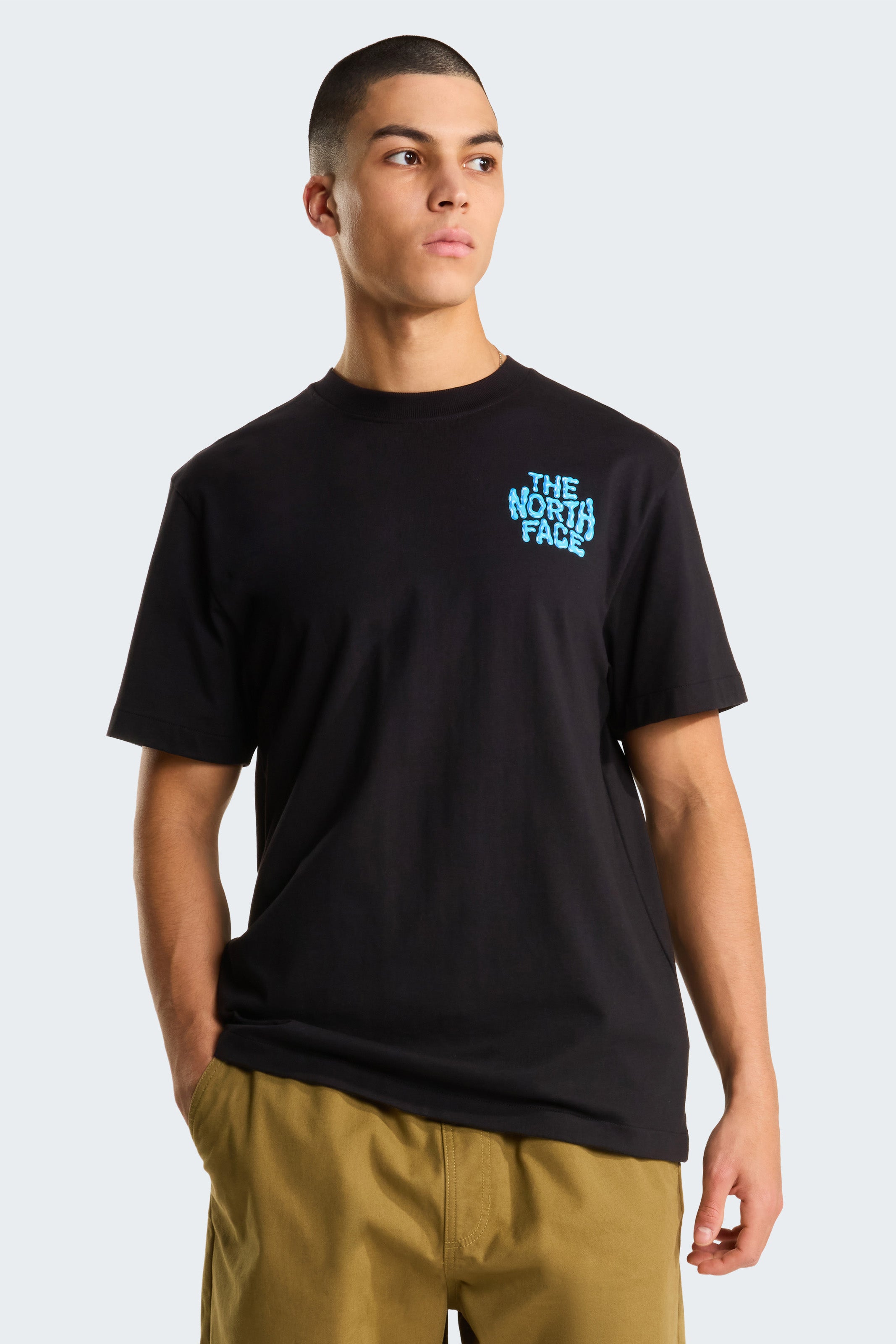 Drip Logo T-Shirt - Black