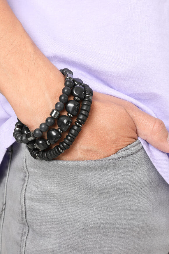 Lot de bracelets - Noir