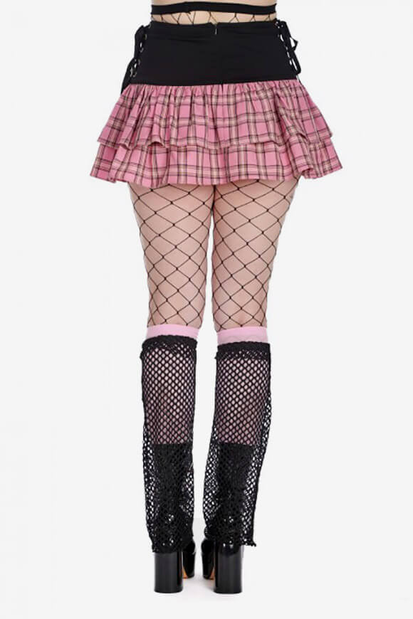 Minirock - Pink + Black