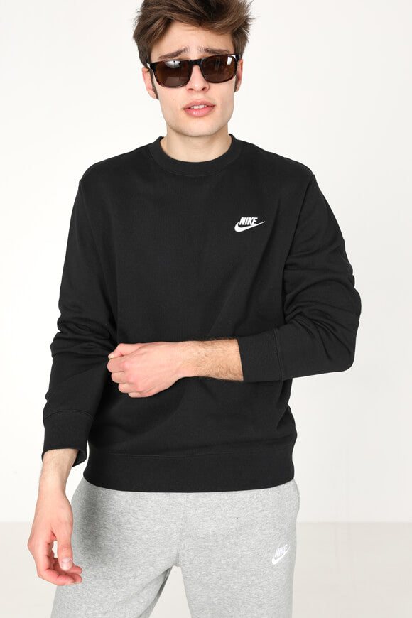 Sweat-shirt - noir + blanc