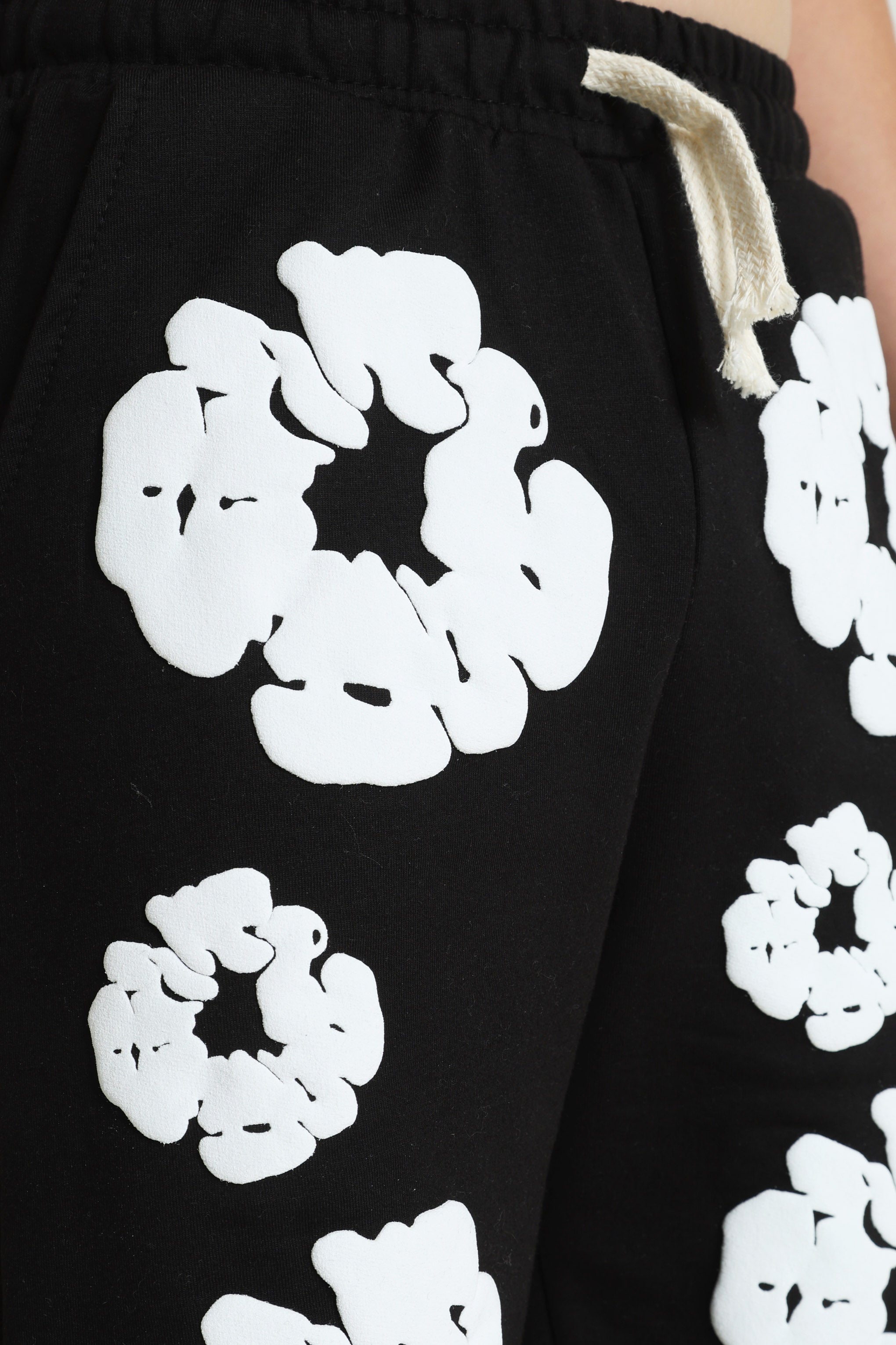 Short en sweat - Black + White