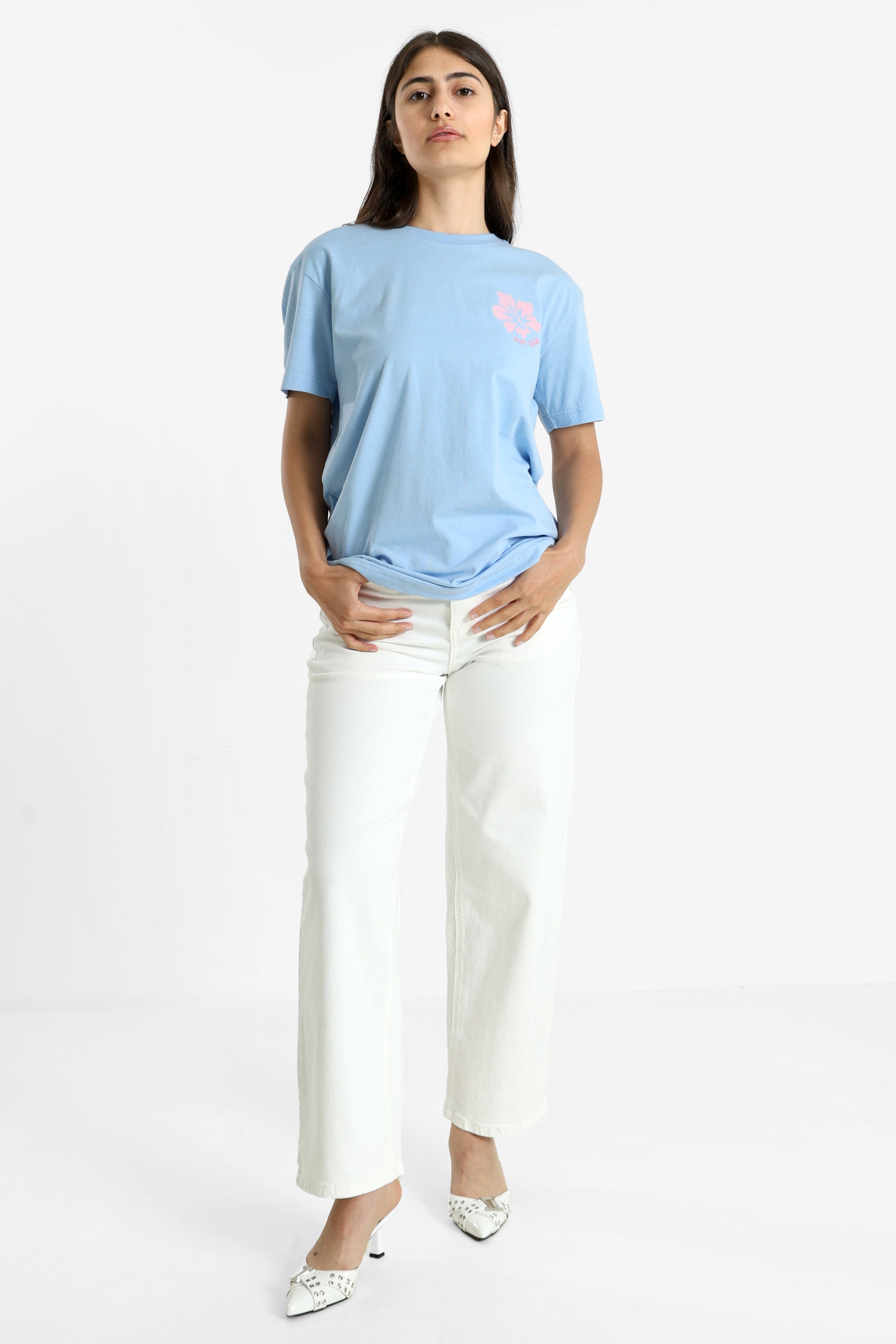 Long T-Shirt - Hellblau