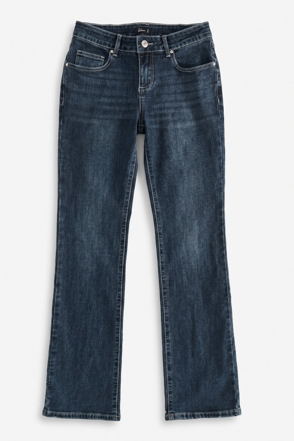 Flare Jeans - Blau Used