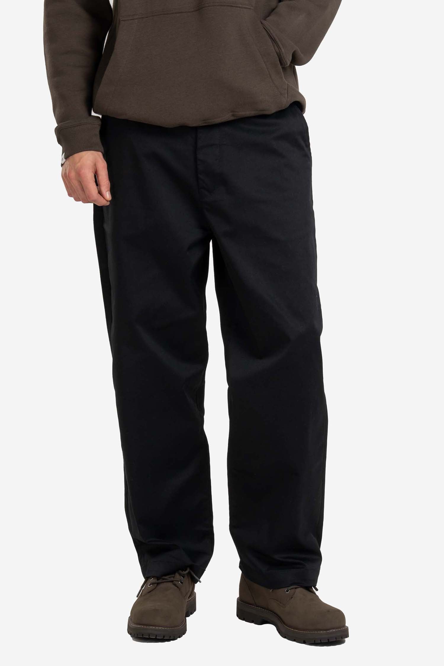 Loose Flex Chinos L32 - Deep Black