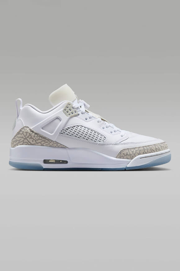 Spizike Sneaker - White + Neutral Grey