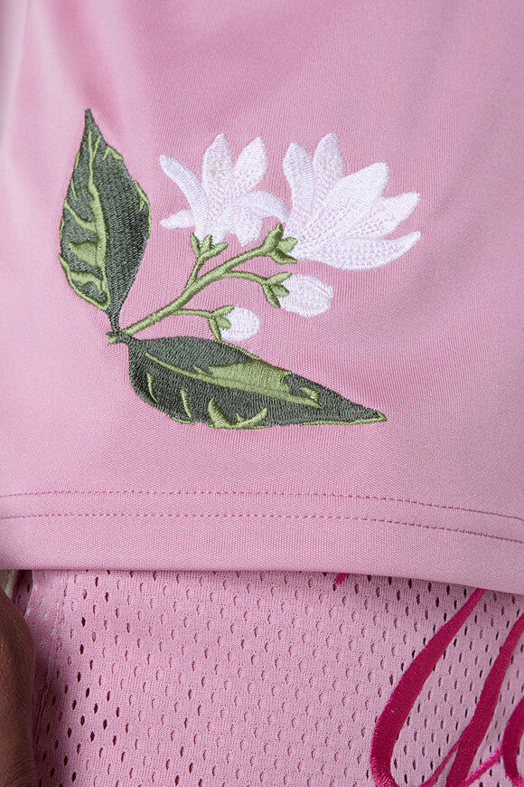 Maglietta oversize floreale MLB - Old Rose