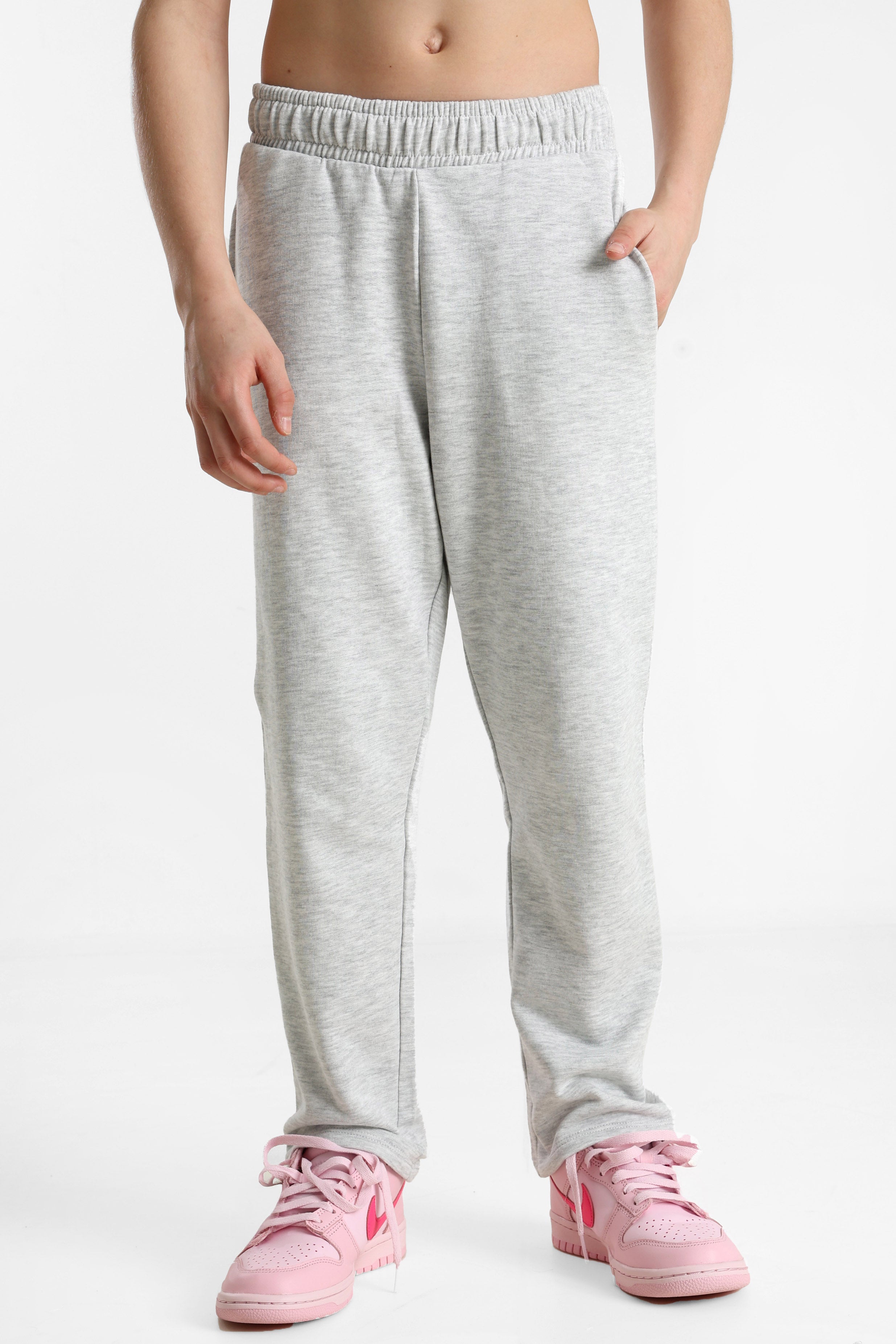 NKMMALLO Sweathose - Light Grey Heather