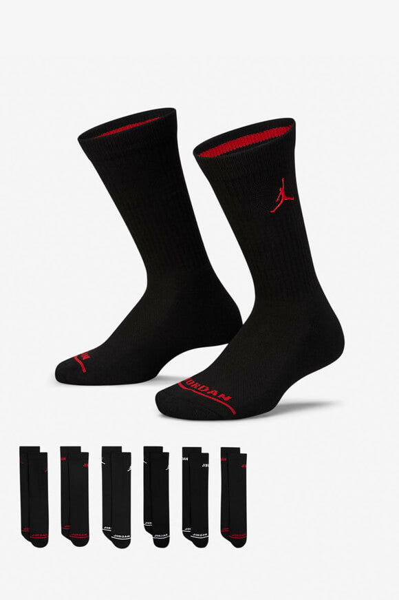 Lot de 6 paires de chaussettes - Noir