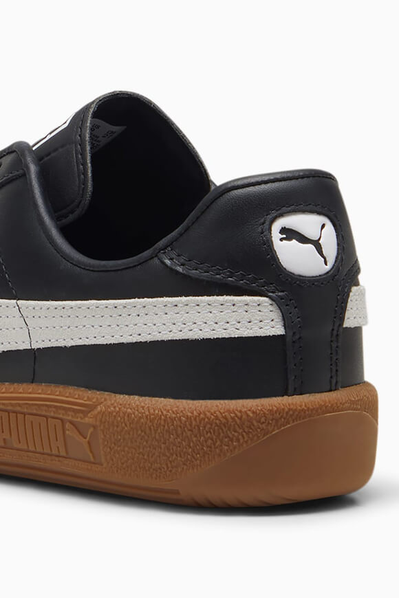 Army Trainer Sneaker - Black + White