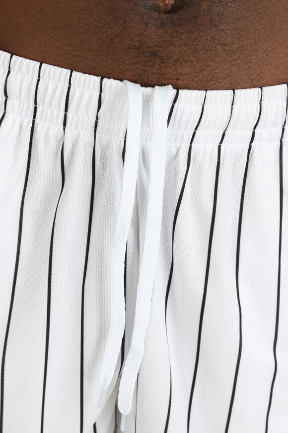 Short en mesh - Blanc + Noir