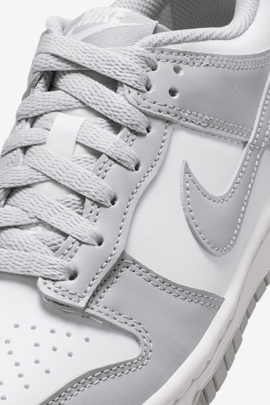 Dunk Sneaker - Light Smoke Grey + White