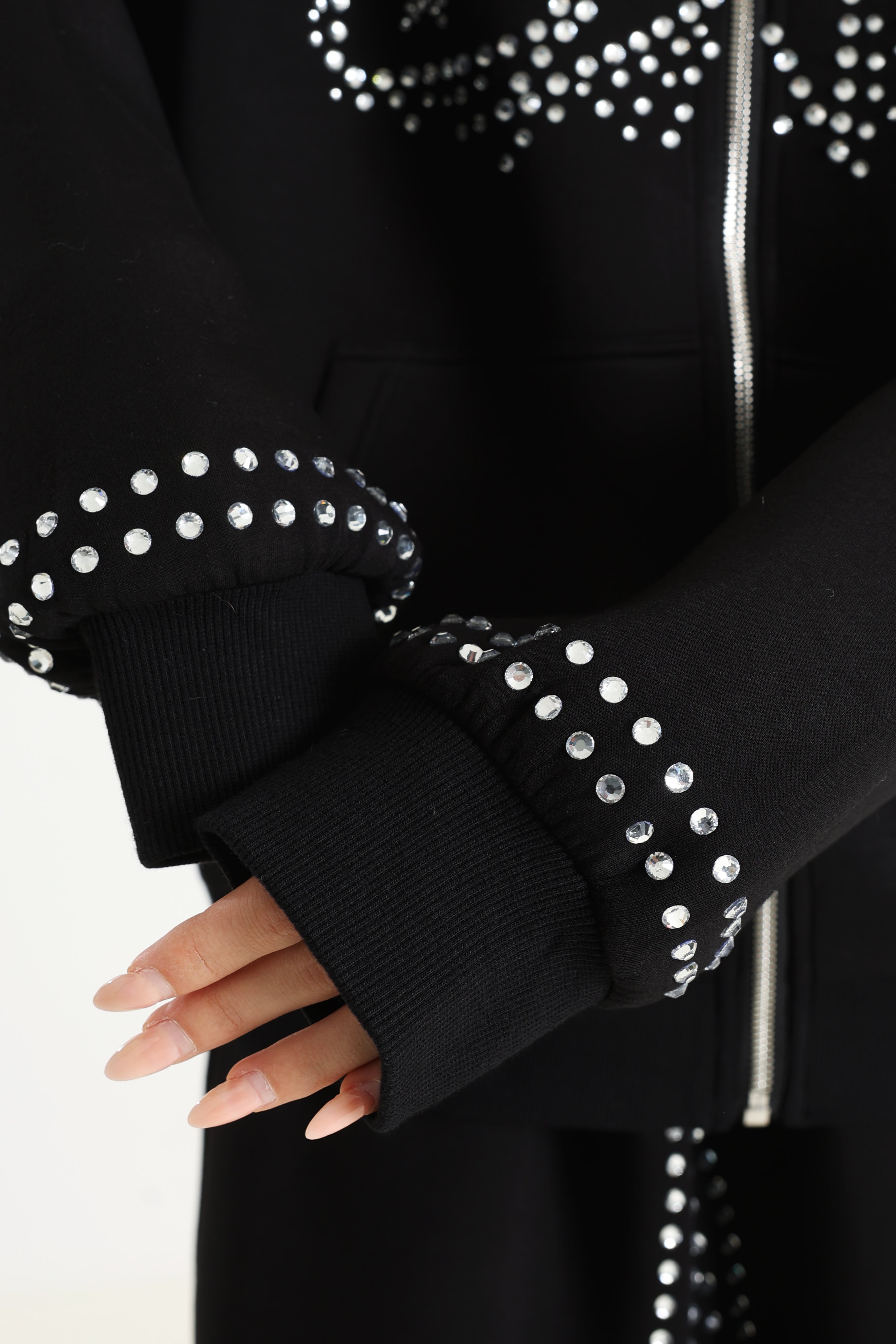 Tracksuit jacket - Black