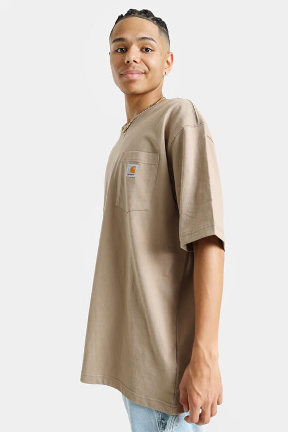 Pocket Oversize T-Shirt - Desert