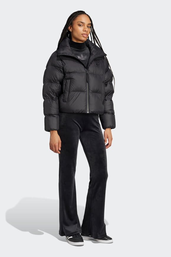 Regen Crop Puffer Doudoune - Noir