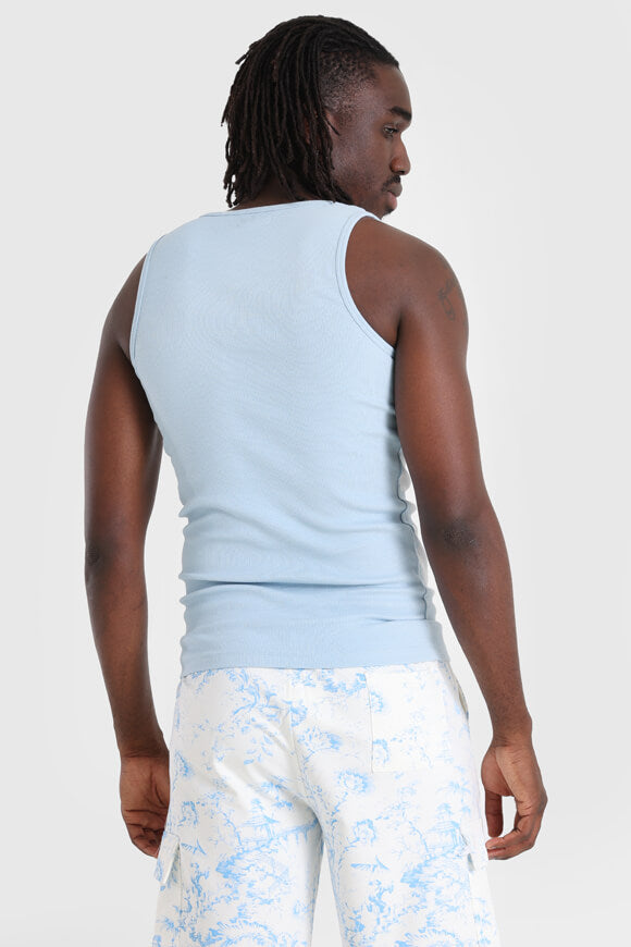 Canotta a coste - Azzurro