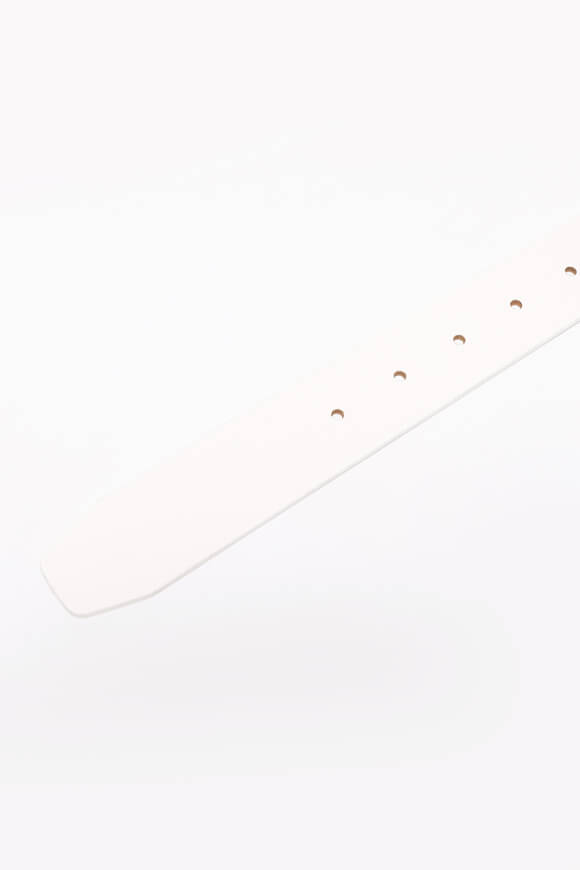 New Denton ceinture en cuir - Optic White