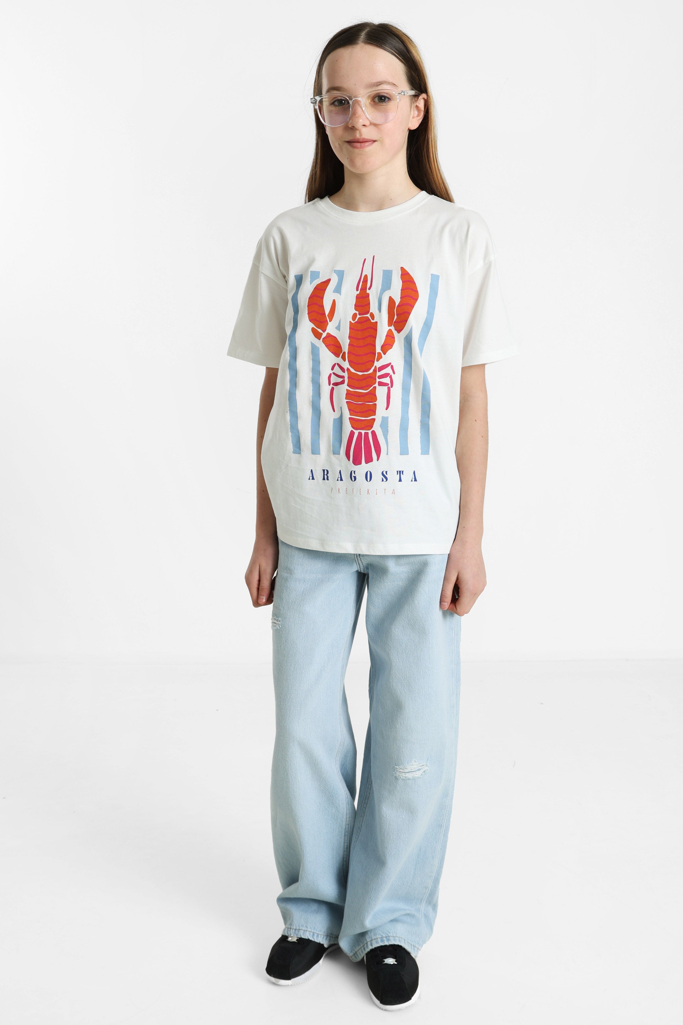 KOGJOANNA Oversize T-Shirt - Cloud Dancer