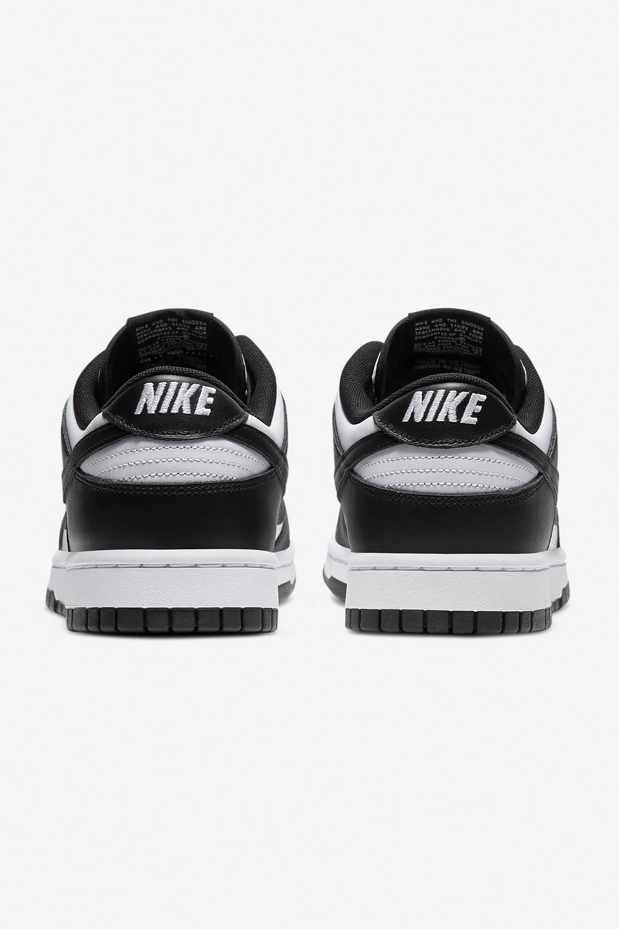 Dunk Retro sneakers - White + Black