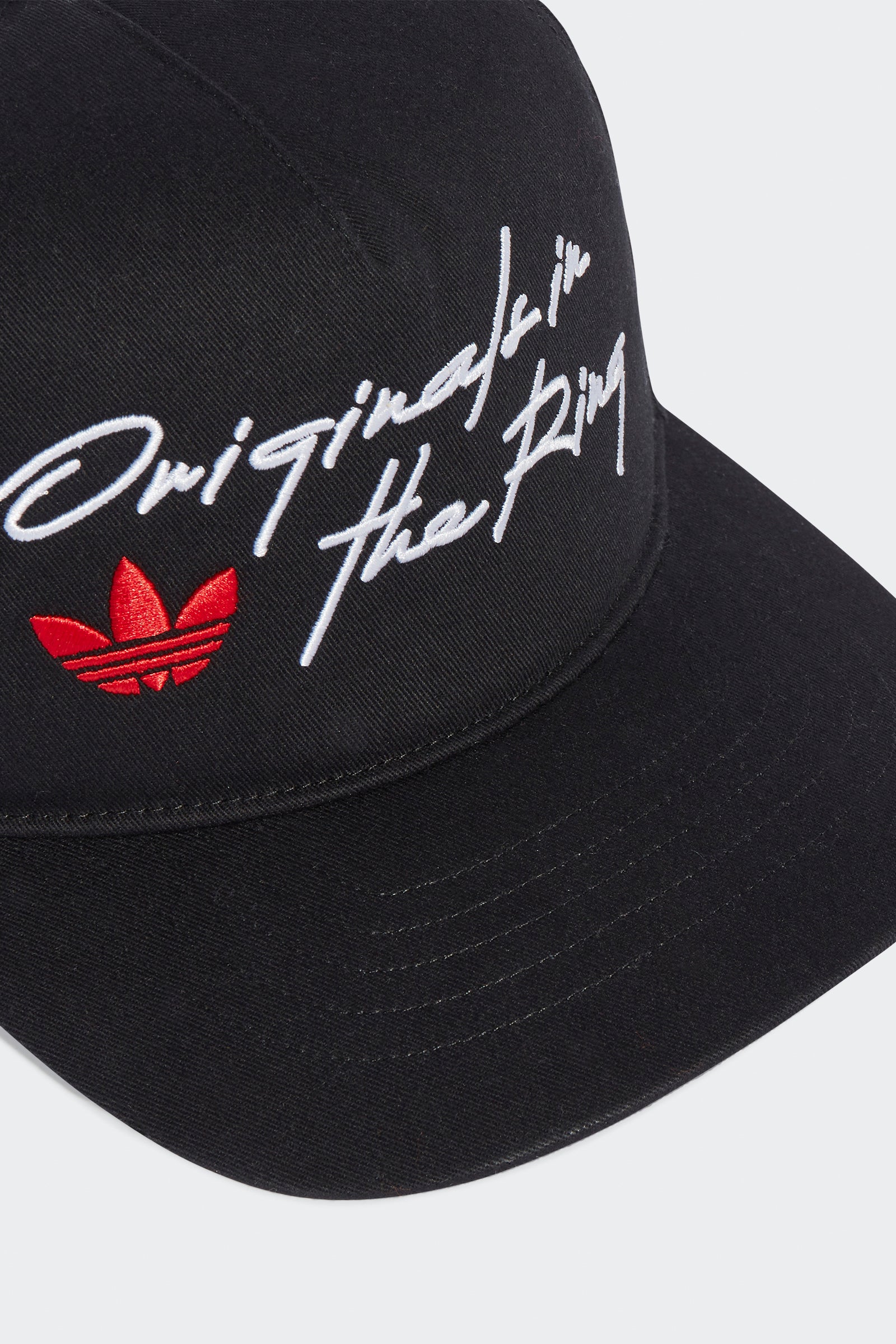 Flatbrim Snapback Cap - Black