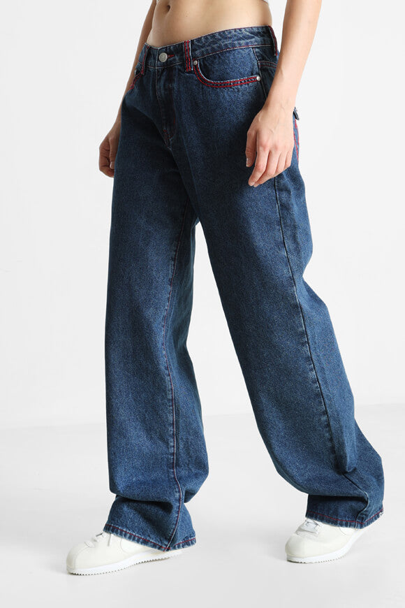 Baggy Jeans - Dunkelblau Denim